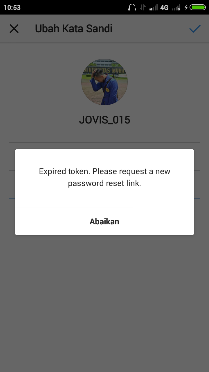 Expired Token Instagram Dengan Mudah Lensapedia